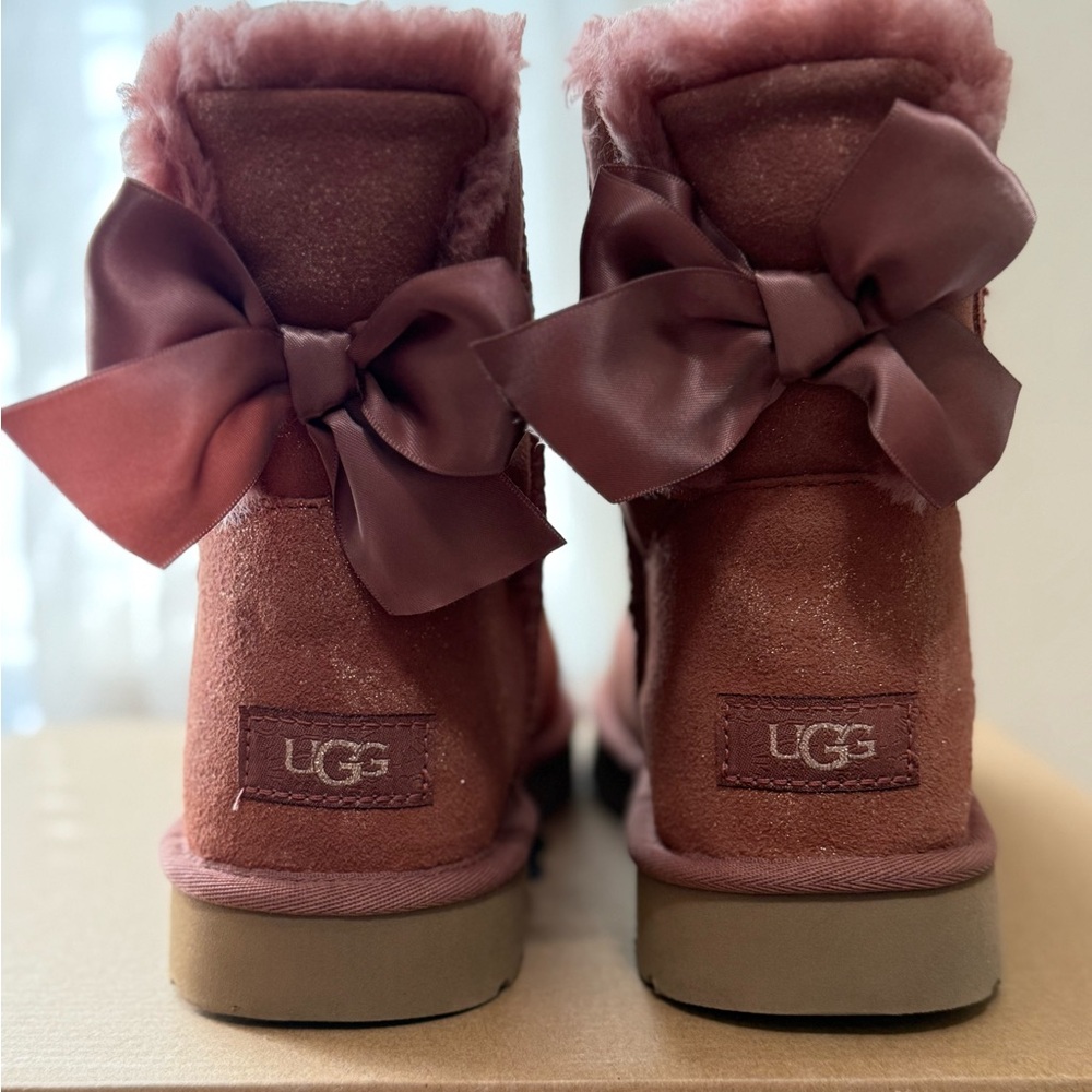 Mini Bailey Bow Glimmer Ugg Boots